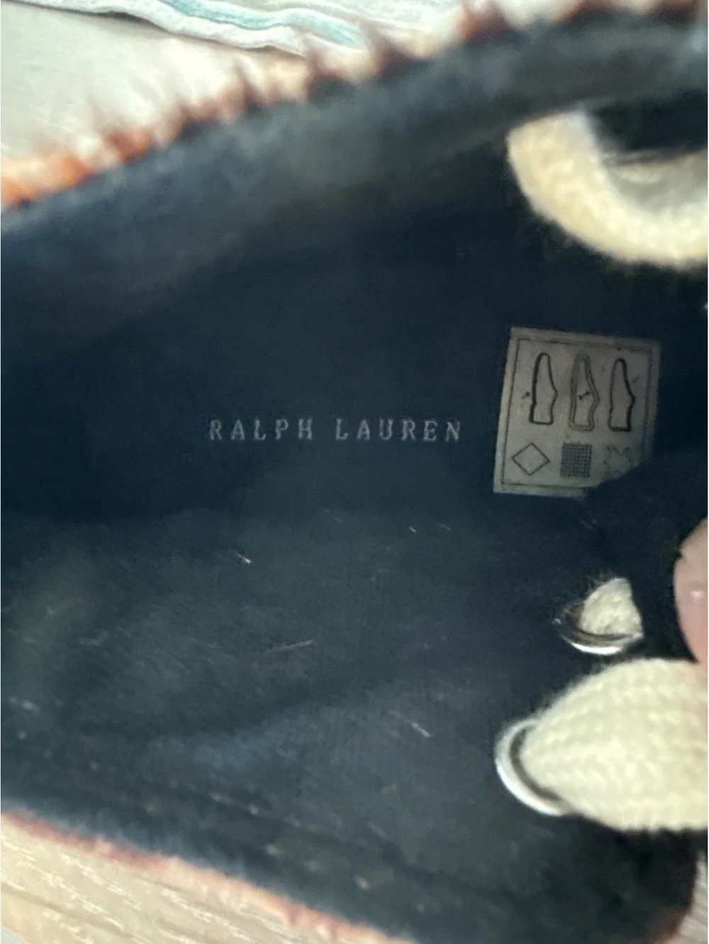 Ralph Lauren Kids Animal Print High Top Sneakers
